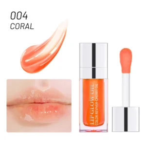 Nawilżający olejek do ust Crystal Jelly z efektem powiększenia 6 ml Błękitny
