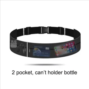 Nerka sportowa do biegania z kieszenią na telefon unisex 2 pocket