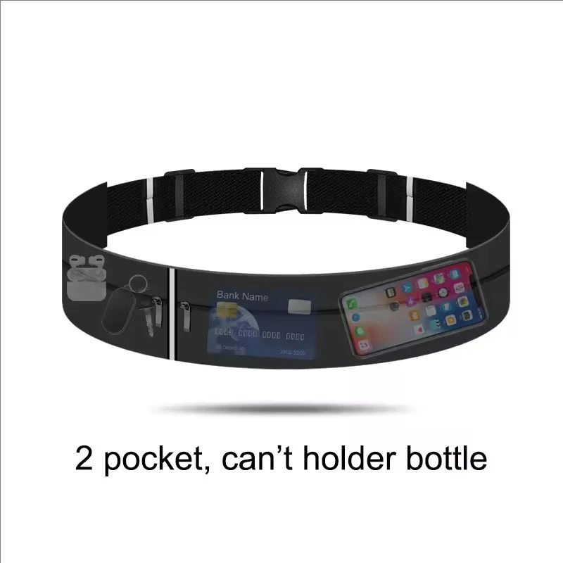 Nerka sportowa do biegania z kieszenią na telefon unisex 2 pocket