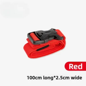 Nylonowe pasy mocujące do bagażu z klamrą 1pc 100CM
