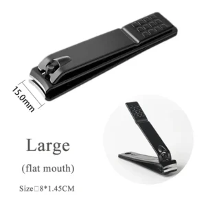 Obcinacze do paznokci ze stali nierdzewnej do grubych paznokci Large flat mouth