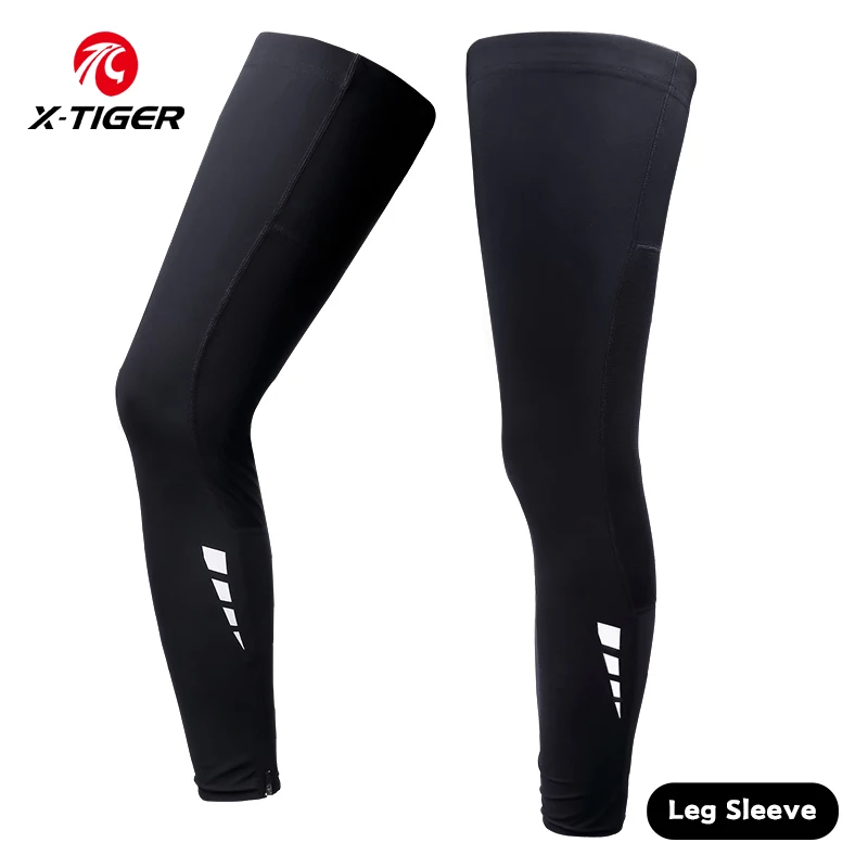 Ocieplacze na nogi rowerowe X-TIGER z ochroną UV Leg sleeves 0101