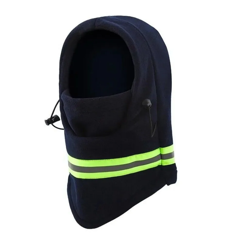 Odblaskowa czapka z daszkiem dla dziecka na rower i szkołę Fleece reflective