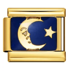 Ogniwa charm kot, gitara, auto do bransoletki 9 mm – stal Biały