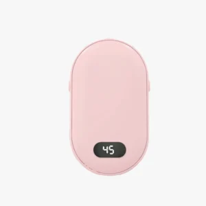 Ogrzewacz do rąk USB wielokrotnego ładowania z dwoma poziomami ciepła Lawenda