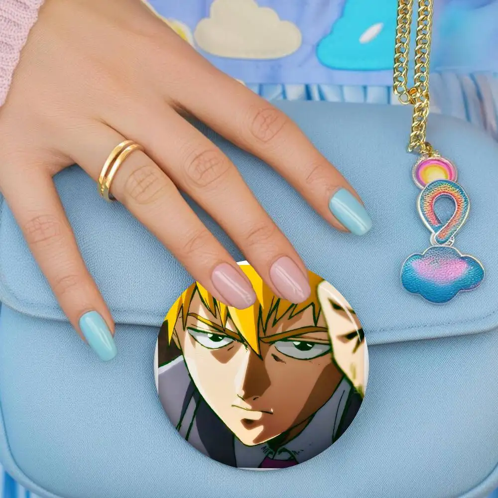 Okrągłe przypinki z anime, broszki na plecak i ubrania Z15