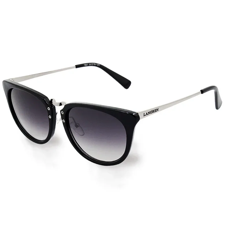Okulary przeciwsłoneczne kocie oko unisex UV400 7851black