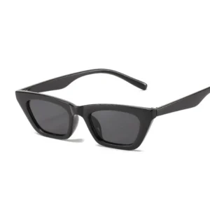 Okulary przeciwsłoneczne damskie cat eye w stylu retro Blackgray