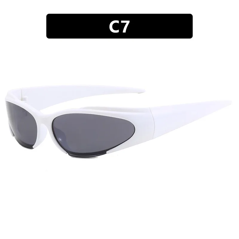 Okulary przeciwsłoneczne damskie w stylu retro Y2K Tyj10 5