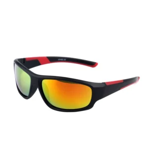 Okulary przeciwsłoneczne dziecięce sportowe UV400 z etui C3