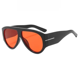 Okulary przeciwsłoneczne kocie oko Y2K damskie UV400 4