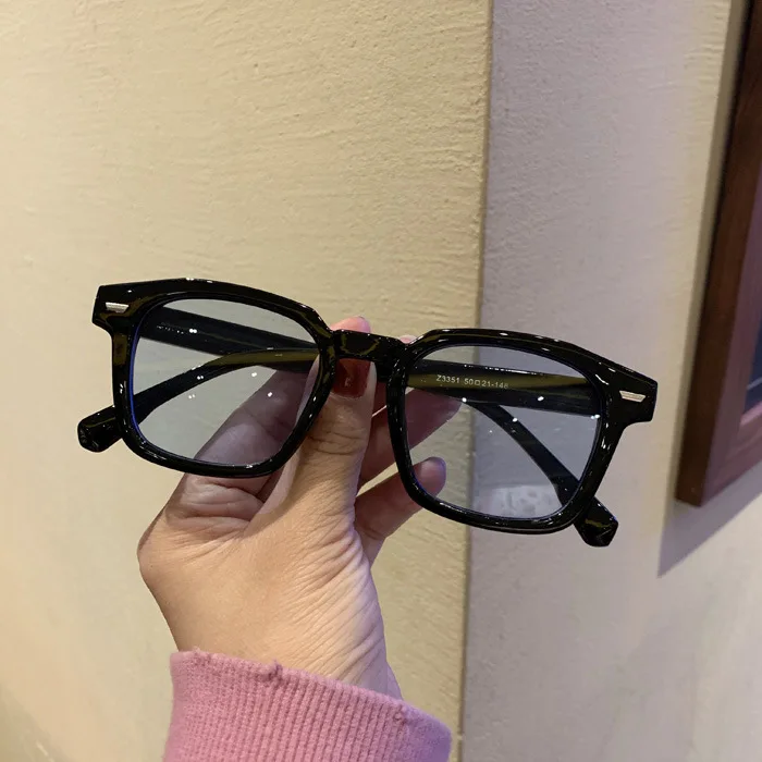 Okulary przeciwsłoneczne wielokątne unisex w stylu hip-hop retro 1