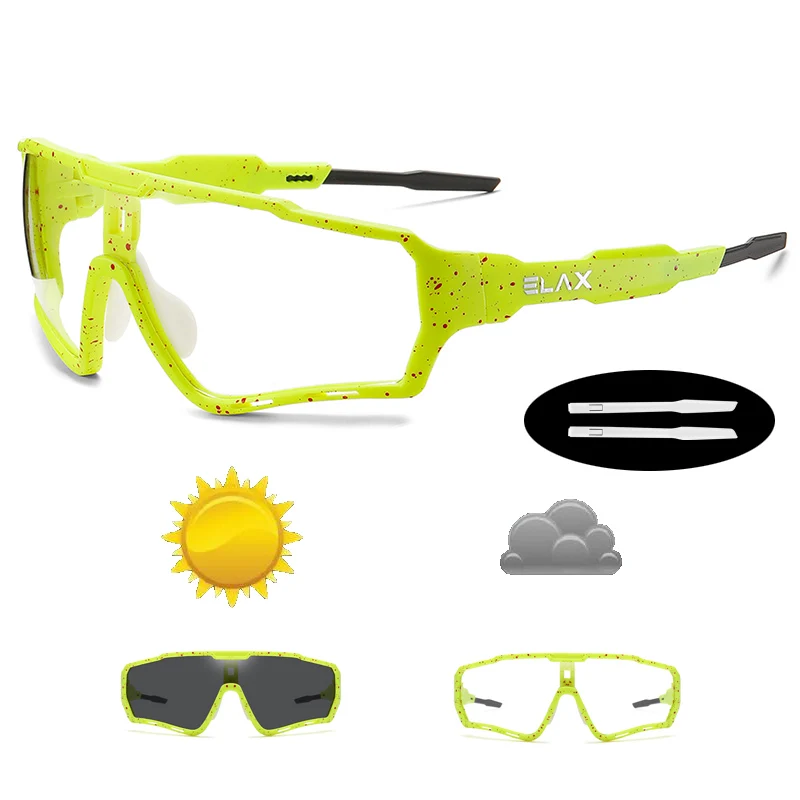 Sportowe okulary rowerowe fotochromowe dla mężczyzn i kobiet Ap7