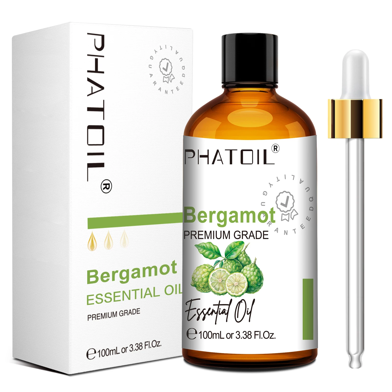 Olejki aromaterapeutyczne PHATOIL 100 ml — eukaliptus, lawenda i inne żółty