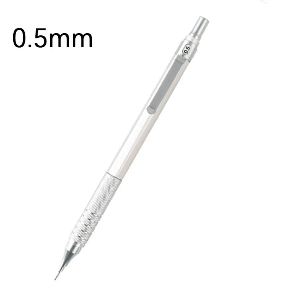 Ołówek automatyczny Kapibara 0,5 mm z gumką, zestaw 6 sztuk Czekolada