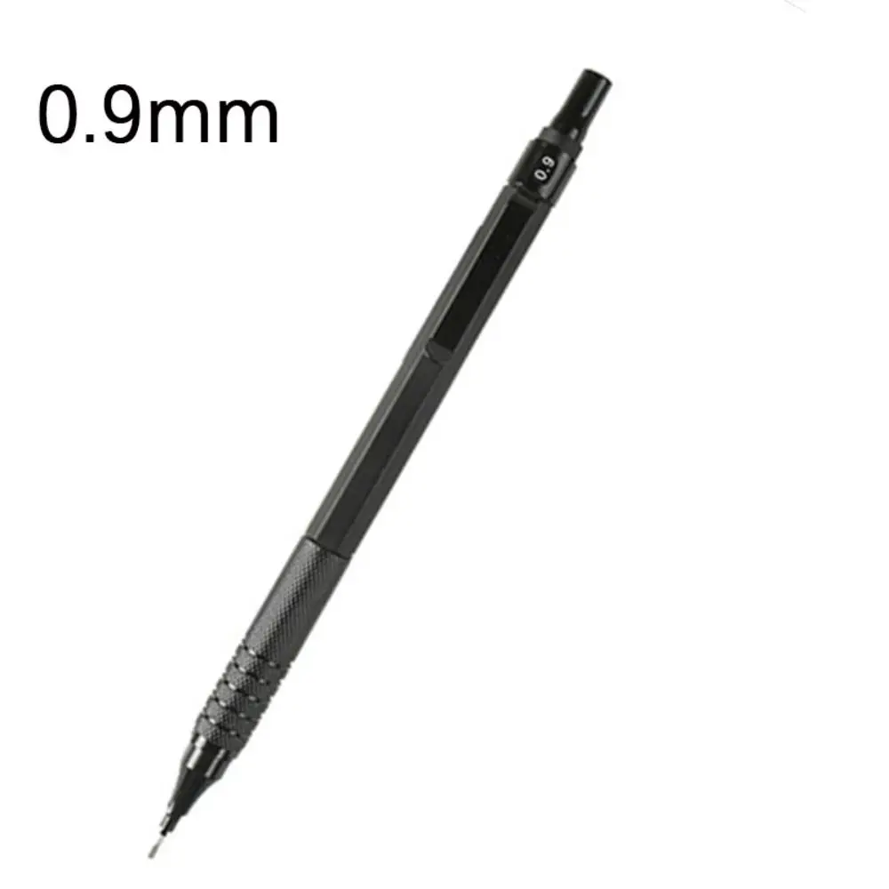 Ołówek automatyczny Kapibara 0,5 mm z gumką, zestaw 6 sztuk Pomarańczowy