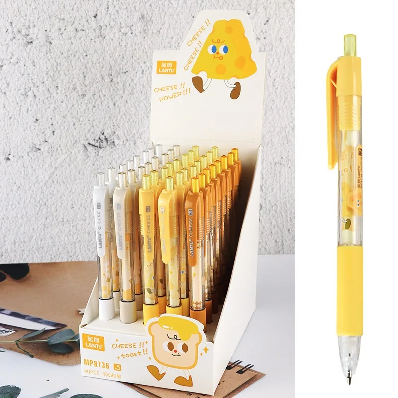 Ołówek automatyczny Kawaii Miś 0,5/0,7 mm dla dzieci Granatowy