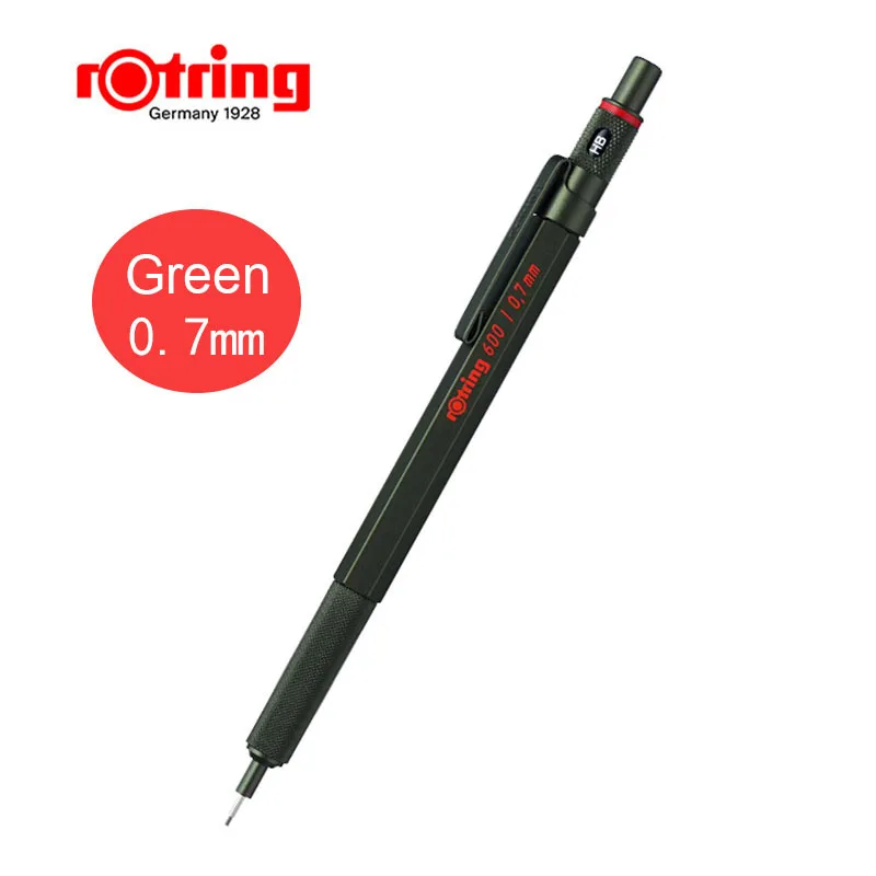 Ołówek automatyczny Rotring 600 z metalowym korpusem 0,5/0,7 mm Niebieski