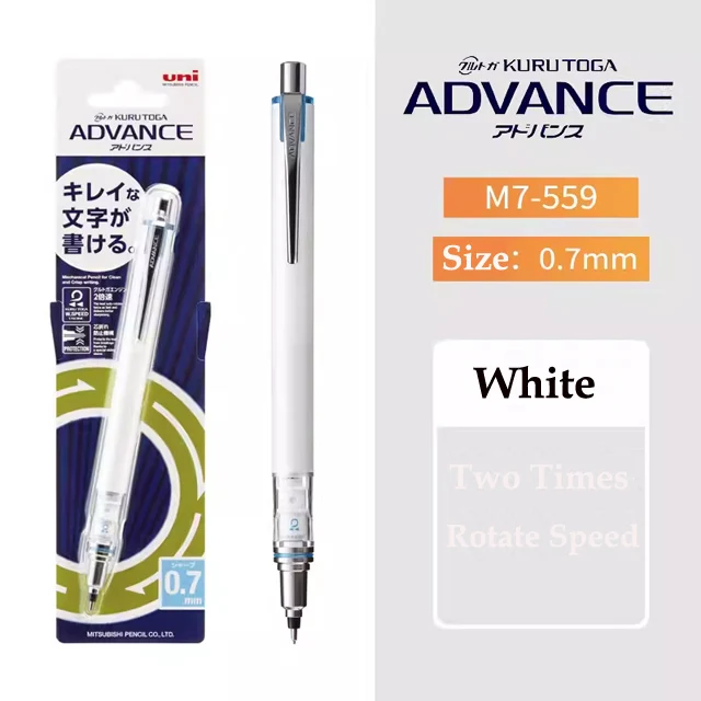 Ołówek automatyczny Uni Kuru Toga Advance M5-559 Jasnoszary
