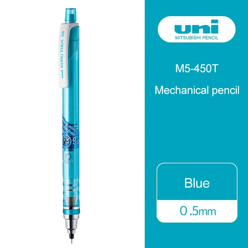 Ołówek automatyczny Uni Kuru Toga M5-450T 0,5 mm żółty