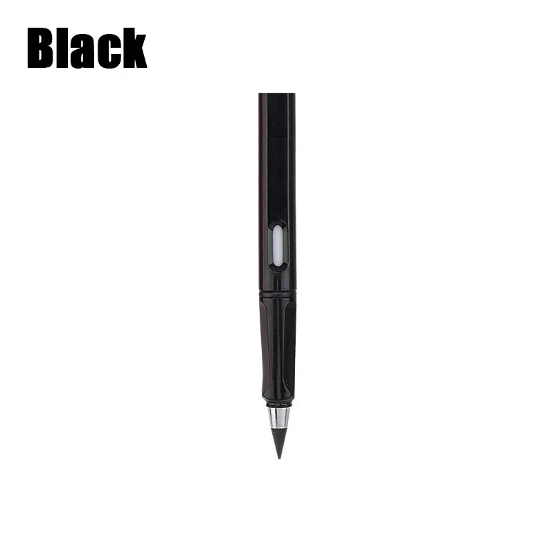 Ołówek bez atramentu wieczny, długopis do pisania i szkicowania Czarny