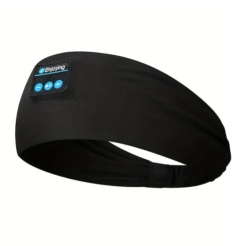 Opaska do spania ze słuchawkami Bluetooth Czarny