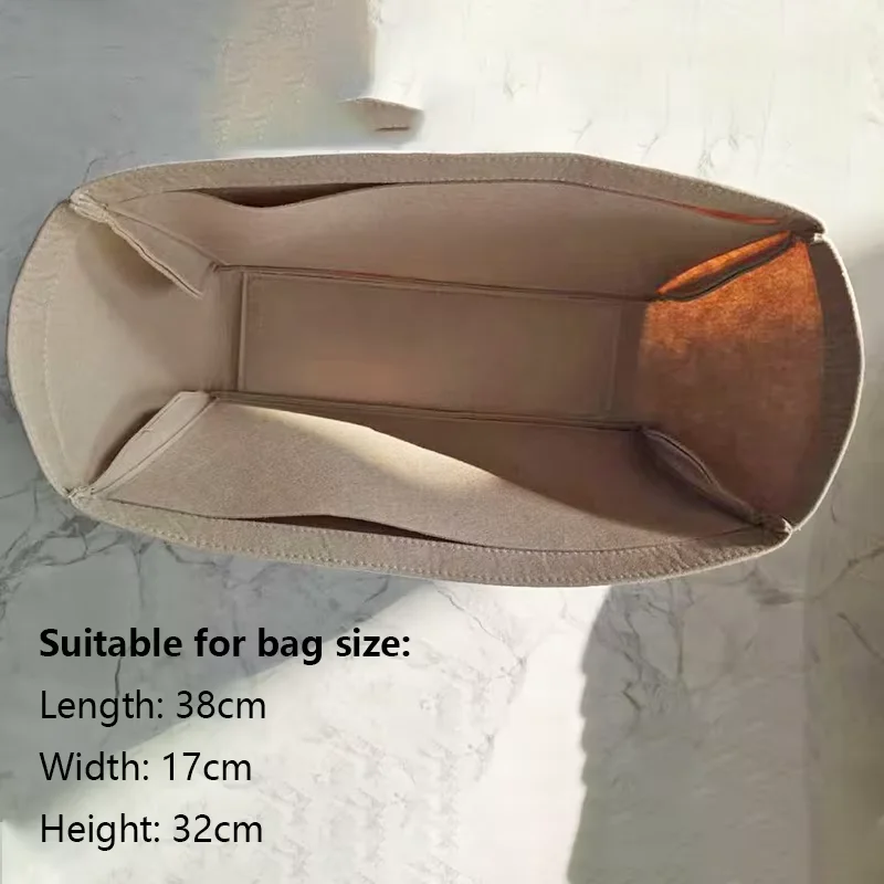 Organizer do torebki Cyme - filcowa wkładka usztywniająca Cyme without zipper
