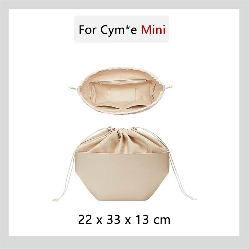 Organizer do torebki Cyme - filcowa wkładka usztywniająca Mini with drawstring