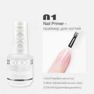 OXXI baza i top do lakieru hybrydowego 15 ml 15ml nail primer