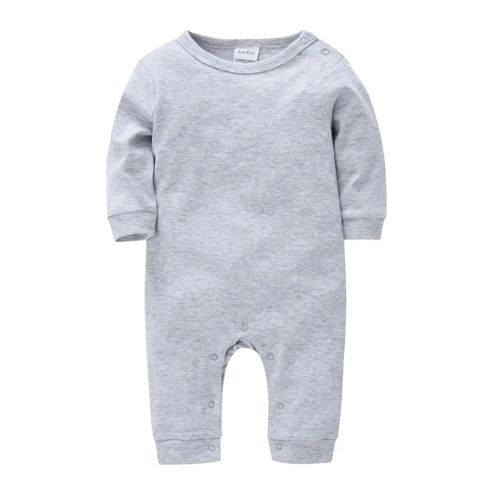 Pajacyk niemowlęcy bawełniany z długim rękawem unisex Py1259