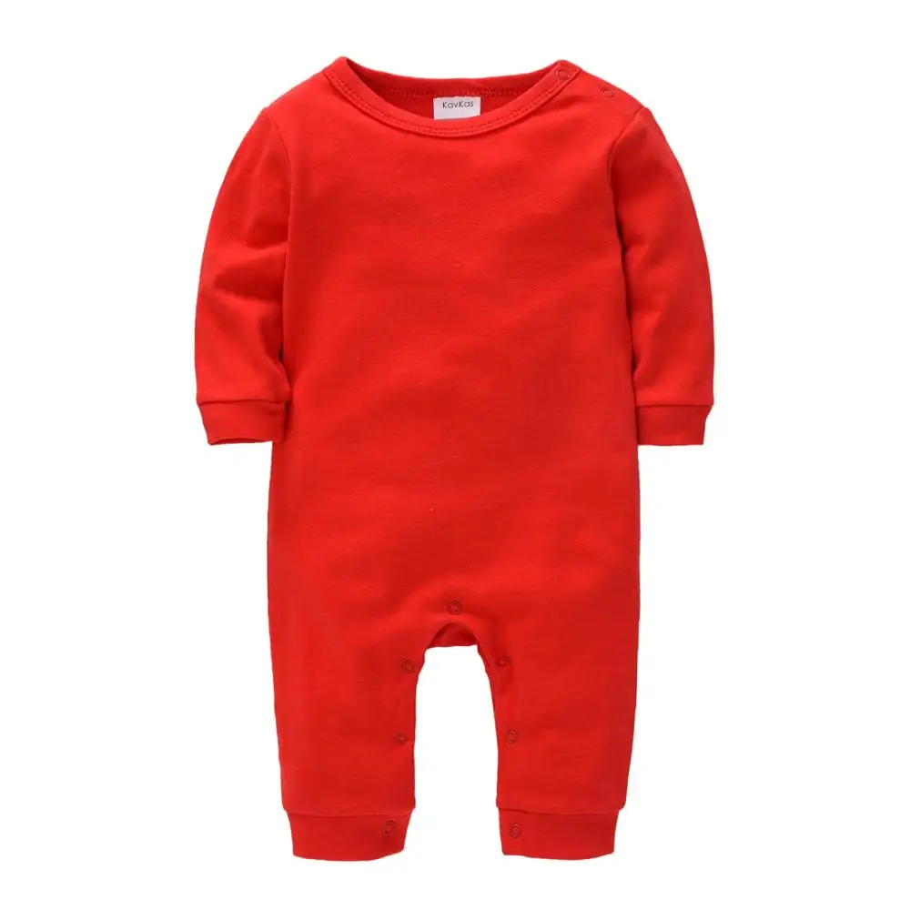 Pajacyk niemowlęcy bawełniany z długim rękawem unisex Py1285