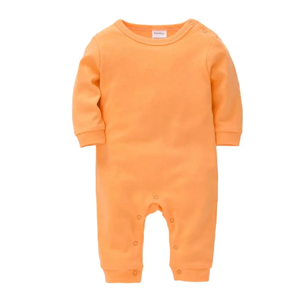 Pajacyk niemowlęcy bawełniany z długim rękawem unisex Py1287