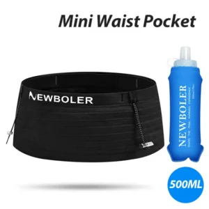Pas biegowy NEWBOLER na telefon z mocowaniem numeru startowego Bag652 500ml
