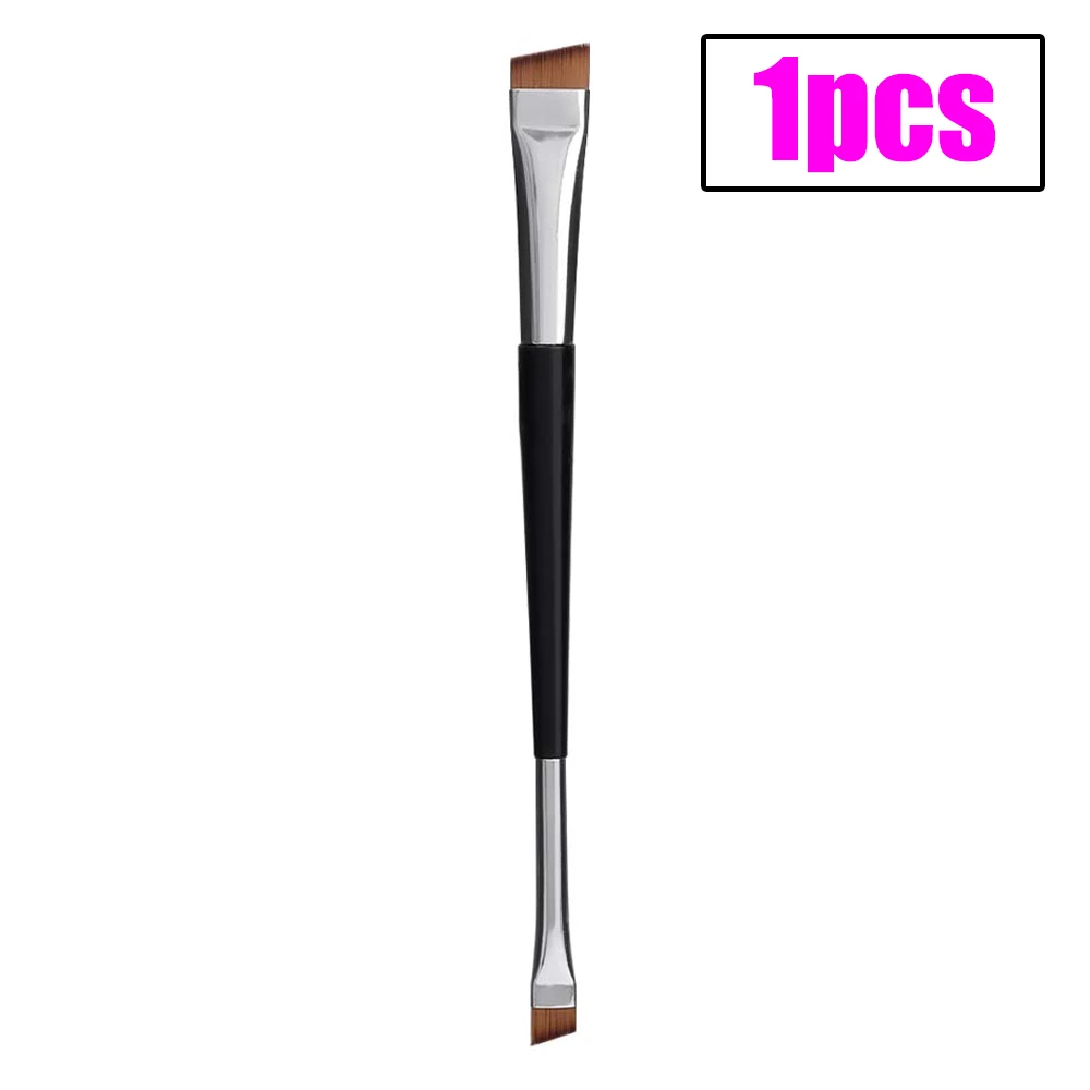 Pędzel do brwi i eyelinera ze skośną końcówką 1pcs