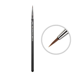 Pędzel do eyelinera Jessup S140 precyzyjny syntetyczny Czarny