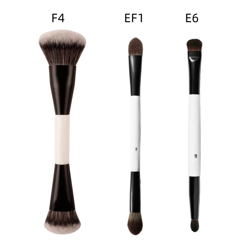 Pędzel do makijażu F4 z podwójną końcówką F4 e6 ef1 ()