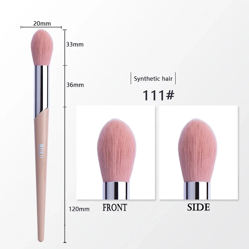 Pędzel do makijażu - puder, podkład, róż i kontur Fenty 111