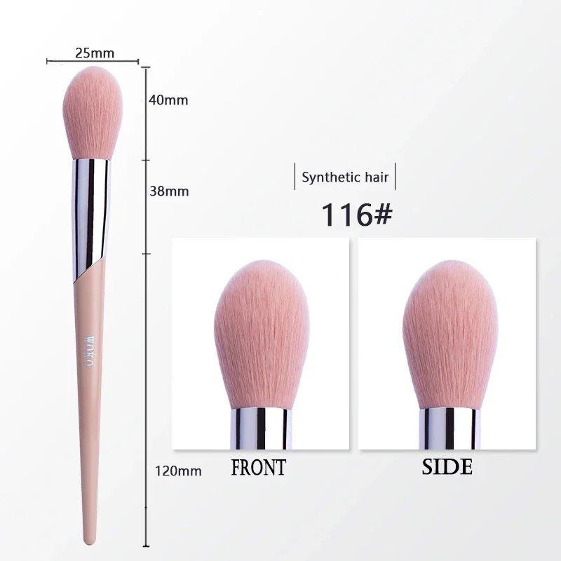 Pędzel do makijażu – puder, podkład, róż i kontur Fenty 116