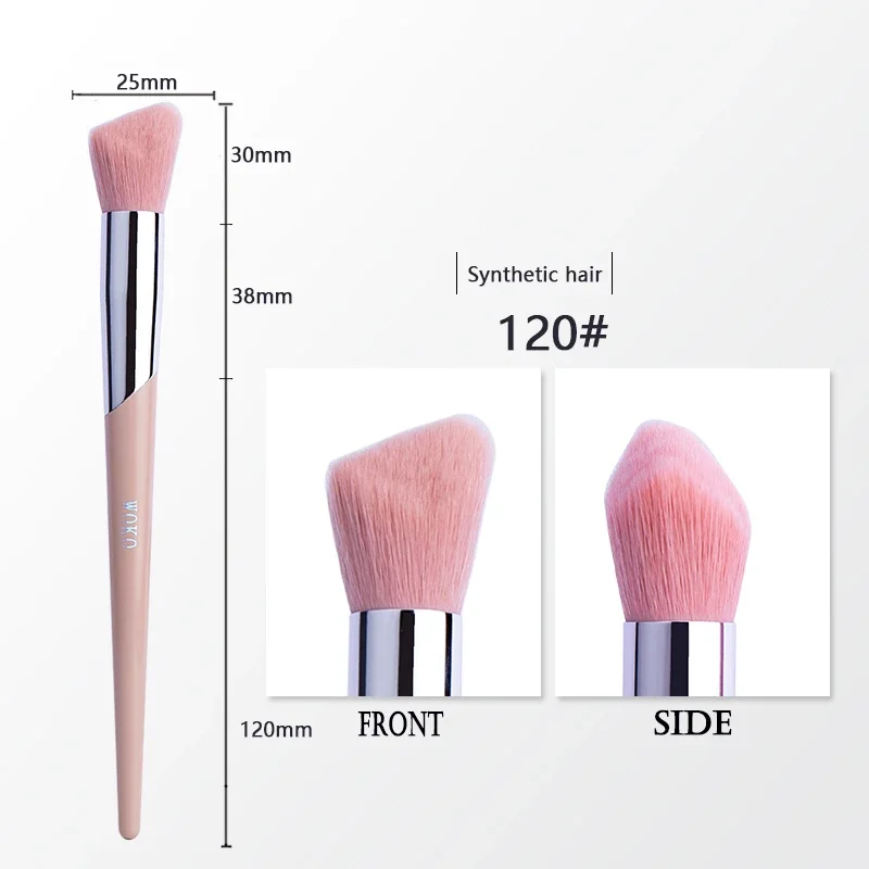 Pędzel do makijażu – puder, podkład, róż i kontur Fenty 120