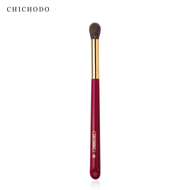 Pędzle do makijażu CHICHODO z naturalnego włosia żółty