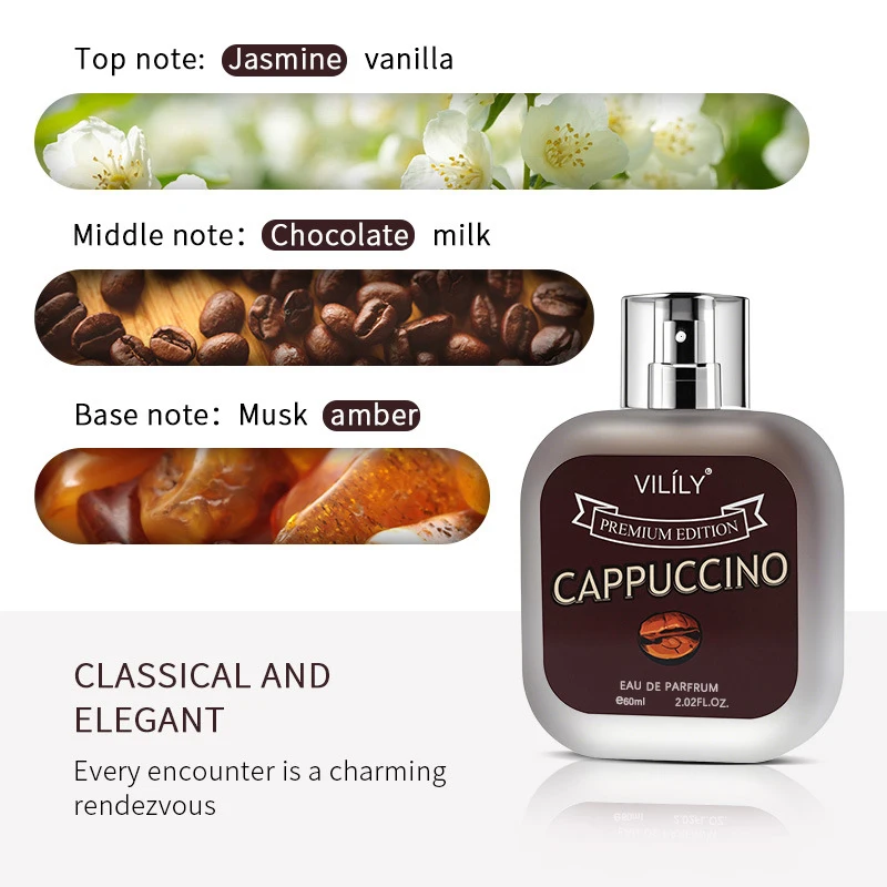 Perfumy Chocolate Cappuccino EDP 60ml dla kobiet Przezroczysty
