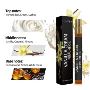 Perfumy waniliowo-kremowe unisex Vanilla Cream Zielony