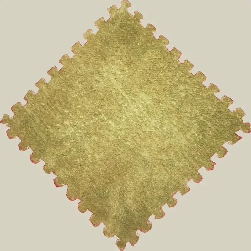 Piankowa mata puzzle dla dzieci 10 elementów 30x30 cm Brązowy