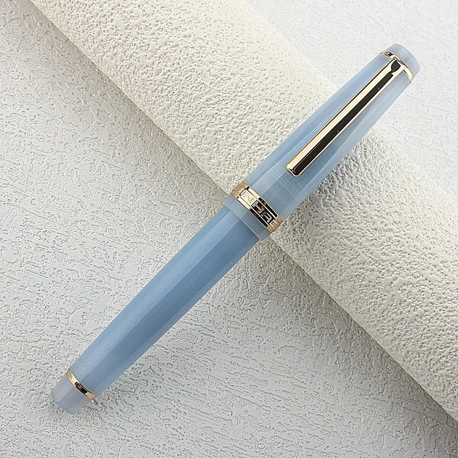 Pióro wieczne Jinhao 82 akrylowe ze stalówką EF/F, elegancki design Jasnoszary