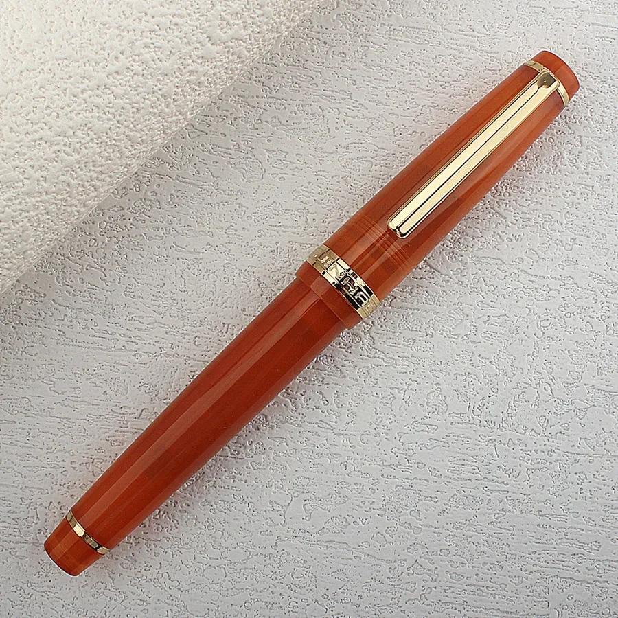 Pióro wieczne Jinhao 82 akrylowe ze stalówką EF/F, elegancki design Jasny