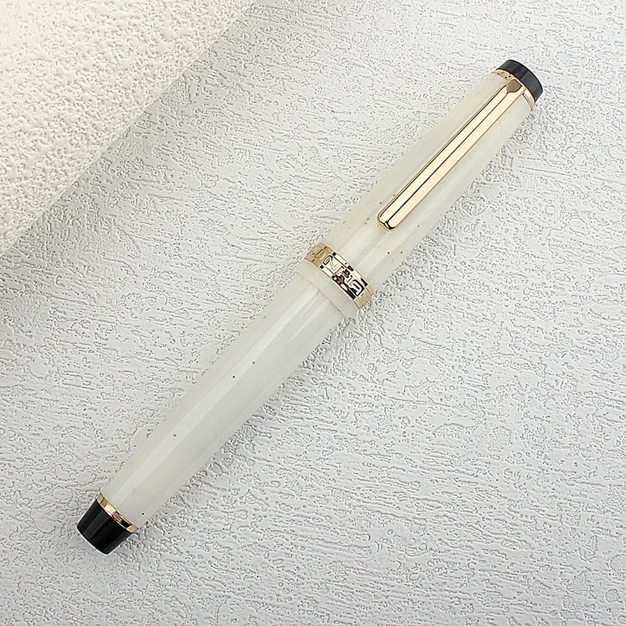 Pióro wieczne Jinhao 82 akrylowe ze stalówką EF/F, elegancki design śliwka