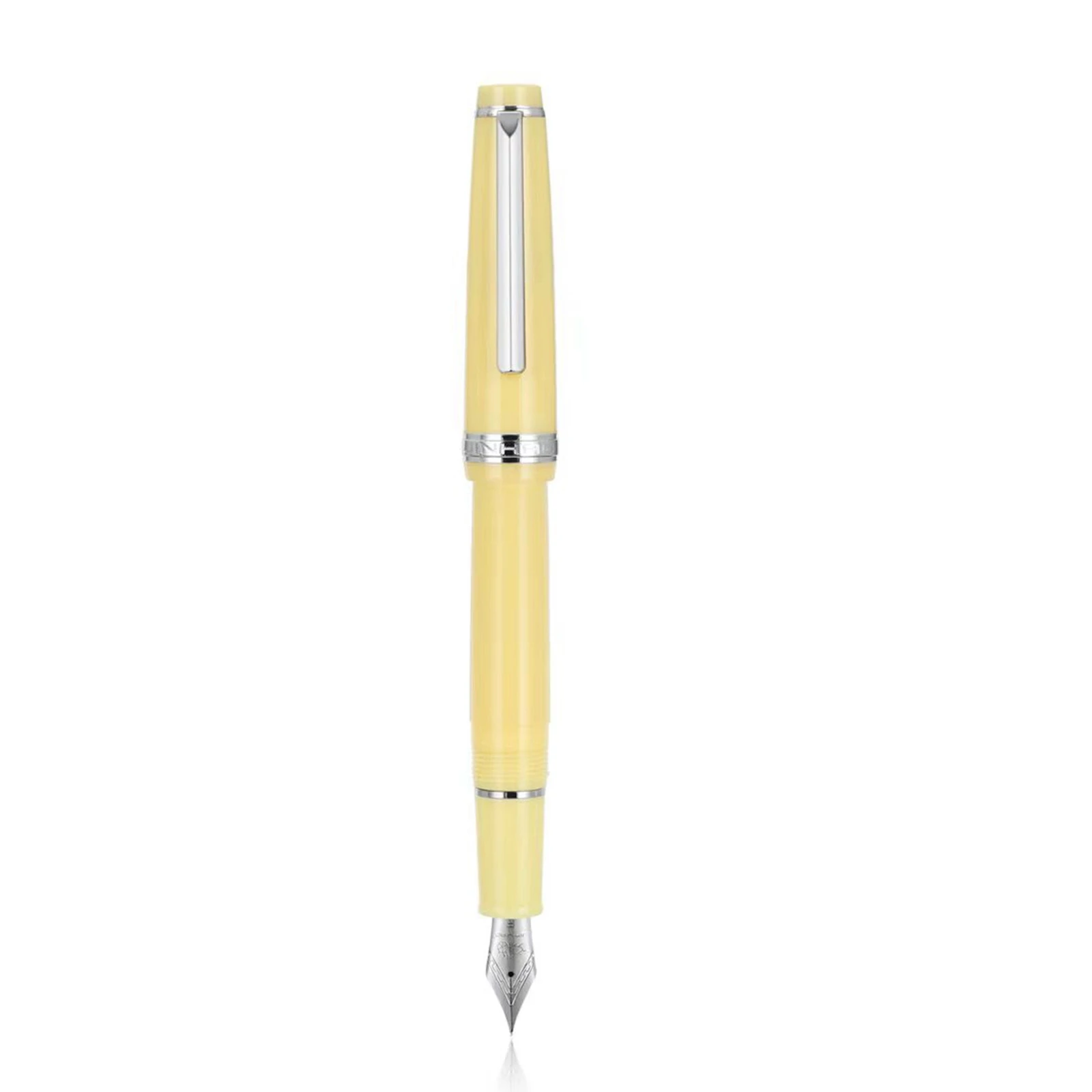 Pióro wieczne Jinhao 82 akrylowe ze stalówką F 0,5 mm żółty