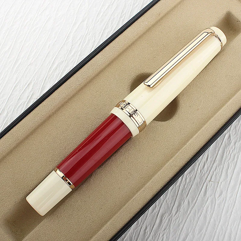 Pióro wieczne Jinhao 82 Mini - kompaktowe pióro do kaligrafii Biały