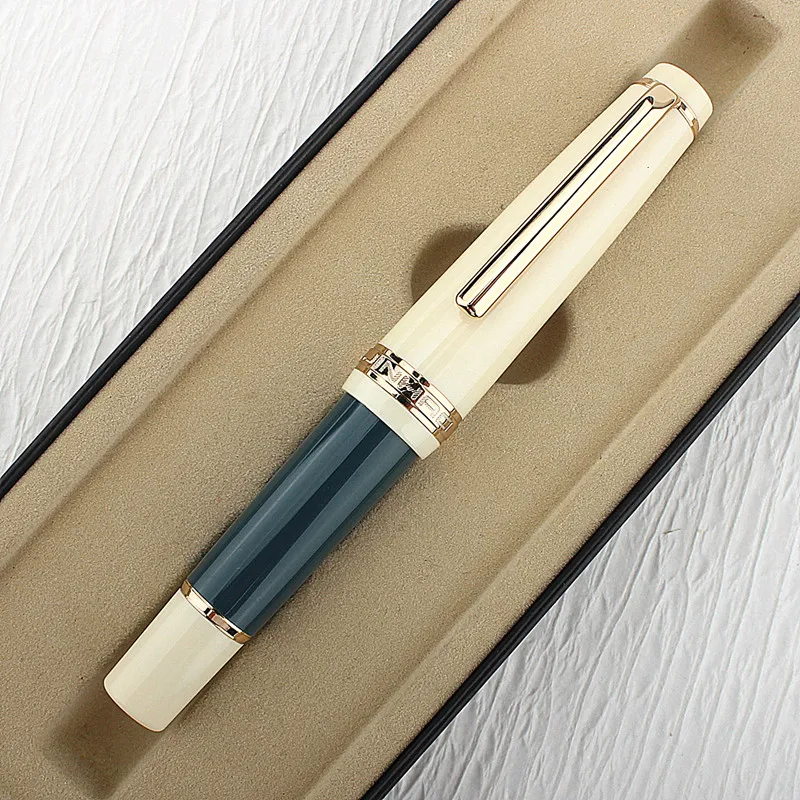 Pióro wieczne Jinhao 82 Mini - kompaktowe pióro do kaligrafii żółty