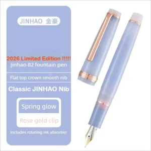 Pióro wieczne Jinhao 82 Plus akrylowe – kremowy melon Biały